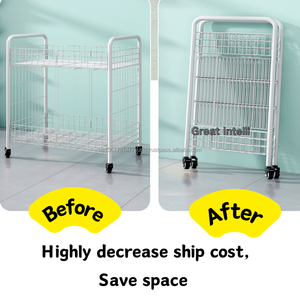 Có thể gập lại xách tay thép Châu Âu gian hàng xe di chuyển tay đẩy đêm thị trường ngoài trời quảng cáo thực phẩm chợ gian hàng triển lãm - Product Image 5