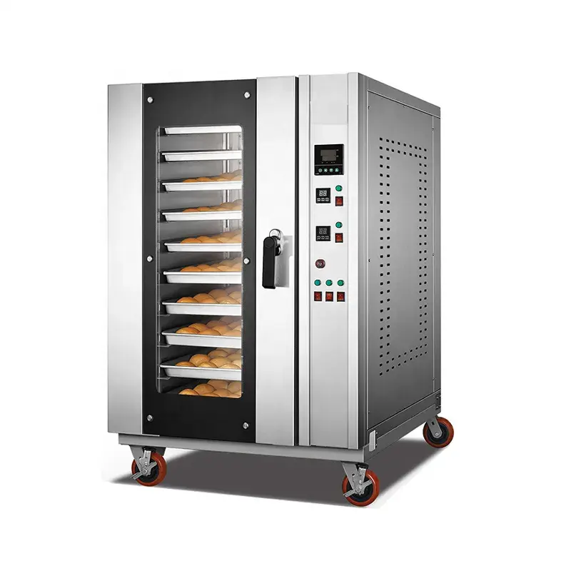 10 Trays Electric Convection Oven/Commercial Stainless Steel Bread Convention Baking Oven