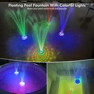 IP68 Étanche Piscine Jardin Extérieur Flottant Sphère Cage À Oiseaux Mini Fontaines D'eau Intérieur - Product Image 6