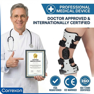Rodillera Articulada Ajustable con Certificación CE para Soporte de Pierna en OA, Grado Médico para Recuperación y Rehabilitación, Lista para Hospitales y Farmacias - Product Image 3