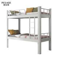 Lits superposés de stockage à vendre Lit superposé double Decker pour adultes Cadre en fer fabriqué en Chine