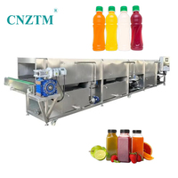Pasteurisateur Stérilisateur Électrique à Tunnel Vapeur Direct Usine pour Champignons, Miel, Jus de Fruits, Purée, Ketchup – Machine de Pasteurisation