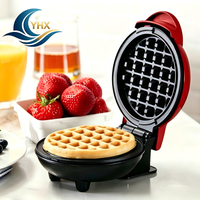 Machine à gaufres et sandwichs 3-en-1 électrique multifonctionnelle avec plaques antiadhésives pour petit-déjeuner et cuisine domestique