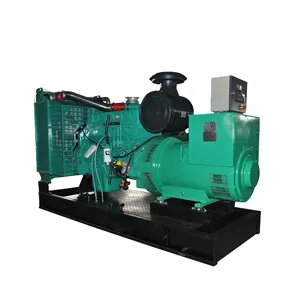 Generator daya industri 400kw 3 fase 500Kva generator diesel tipe terbuka set daya oleh Cummins/Perkins/mesin Doosan
