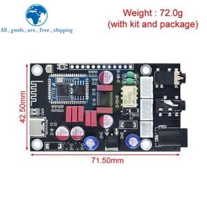 Placa decodificadora APTX LDAC sin pérdidas, calidad de sonido HD sin pérdidas, <span class=keywords><strong>Bluetooth</strong></span> 5,1, Qualcomm QCC5125 + PCM5102A, <span class=keywords><strong>Bluetooth</strong></span>, audiófilo, <span class=keywords><strong>Bluetooth</strong></span> - Product Image 2
