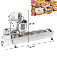 Machine à beignets électrique automatique OEM ODM, mini-friteuse commerciale pour beignets, machine à beignets automatique commerciale à vendre
