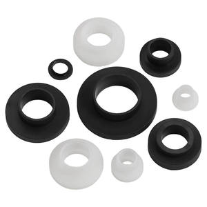 M2 M3 M4 M5 M6 M7 M8 M9 <span class=keywords><strong>M10</strong></span> M12 <span class=keywords><strong>Rondelle</strong></span> d'épaule fraisée en <span class=keywords><strong>caoutchouc</strong></span> nylon plastique noir blanc <span class=keywords><strong>Rondelle</strong></span> en forme de T avec collier - Product Image 2