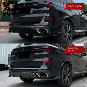 Yijia - Alerón Trasero Negro Estilo <span class=keywords><strong>Guerrero</strong></span> para BMW X5 G05 M Sport 2019+, Modificación <span class=keywords><strong>de</strong></span> la Parte Trasera - Product Image 6