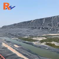 Géomembrane certifiée CE ASTM pour réservoirs de boues anaérobiennes en agriculture, réservoirs d'eau potable, réservoirs de protection contre le gel