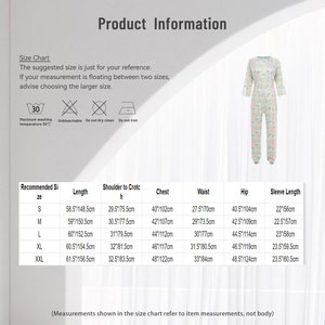 Vêtements adaptés aux besoins spéciaux des femmes, combinaisons imprimées mignonnes à manches courtes, combinaison une pièce anti-déchirure, idéale pour une utilisation toute la journée - Product Image 6