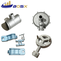Conjunto de Carcasa de Válvula y Soporte de Sujeción de Aluminio Fundido a Medida, Piezas Fundidas a Presión para Control de Fluidos de Reguladores de Gas, Tolerancia de ±0.05mm