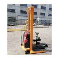Vente chaude 450kg levage électrique lève-tambour d'huile empileur réservoir benne basculante lève-tambour d'huile