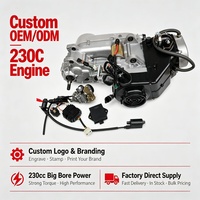 Moteur UTV 230cc GY6 avec marche arrière intégrée, une marche avant, une marche arrière, arbre d'équilibrage, démarrage par lanceur, buggy tout-terrain, ATV, OEM disponible