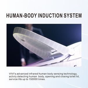 <span class=keywords><strong>Inodoro</strong></span> Inteligente Eléctrico de Una Pieza VIVI VX3000 con Sensor Automático de Descarga, Tanque de Agua Oculto, Control Remoto, <span class=keywords><strong>Inodoro</strong></span> con Sifón en Forma de S - Product Image 4