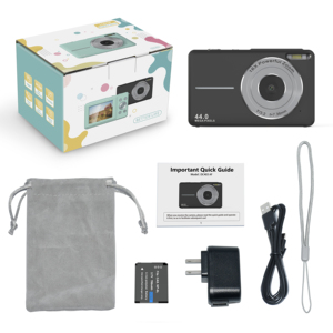 กล้องดิจิตอลขนาดเล็ก SONIDA สำหรับเด็ก ความละเอียดวิดีโอ 1080p เซ็นเซอร์ CMOS 5MP หน้าจอ HD 2.4 นิ้ว ของเล่นเด็ก ของขวัญสำหรับวัยรุ่นหญิง กล้องถ่ายรูป - Product Image 6