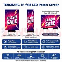Écran publicitaire mural LED HD P1.25 P1.56 mm, affichage LED intérieur à louer