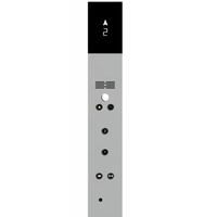 Panneau COP/LOP d'ascenseur en acier inoxydable OEM avec bouton d'appel pour ascenseur