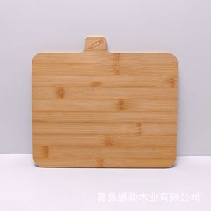 Bamboo Cutting Board Set 3Pcs Rectangle Solid <b>Wood</b> Kitchen Chopping <b>Block</b> With Engraved Logo For Food Prep - Product Image 3
