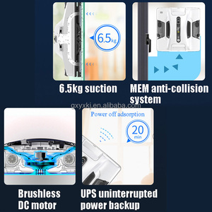 Chine <span class=keywords><strong>HOBOT</strong></span> 2S <span class=keywords><strong>Robot</strong></span> de nettoyage automatique sans fil électrique double face sans fil Aspirateurs de fenêtre - Product Image 3
