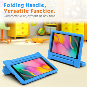 Phim hoạt hình EVA chống sốc trẻ em màu xanh Tablet Bìa trường hợp đối với <span class=keywords><strong>iPad</strong></span> 10th Gen không khí 4 5 10.9 inch trường hợp với xử lý - Product Image 3