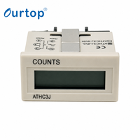 Contador de Pulsos Digital LCD de 8 Dígitos, Duradero, con Alimentación por Batería, Entrada de Voltaje DC5-30V, Contador de Horas Digital para Conteo Industrial