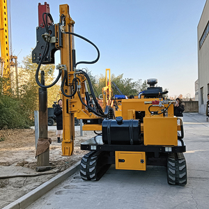 Mini-pileuse Hengxing avec marteau hydraulique, pour le battage de pieux et le forage DTH, pour clôtures agricoles HXR3 - Product Image 5