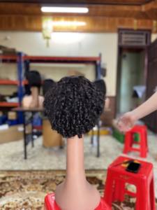 Peluca de Cabello Humano Vietnamita, 100% Cabello Virgen Natural, Color Natural, Peluca Completa de Encaje para Venta al por Mayor y Exportación en Salones - Product Image 5