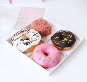 Pastelería <span class=keywords><strong>rectangular</strong></span> <span class=keywords><strong>Acetato</strong></span> <span class=keywords><strong>transparente</strong></span> Donuts transparentes Pastelería <span class=keywords><strong>Caja</strong></span> de embalaje para hornear Embalaje de alimentos Pastel Postre <span class=keywords><strong>Caja</strong></span> - Product Image 3