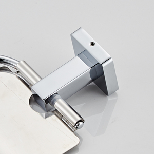 YUNDOOM – support mural rond en <span class=keywords><strong>papier</strong></span>, marbre Bano Banheiro chromé, porte-serviettes à main - Product Image 6