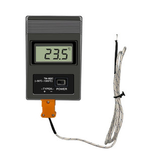 Kỹ thuật số 300 mét <span class=keywords><strong>probe</strong></span> Nhựa Đường Kiểm Tra Nhiệt Độ Nhiệt Kế Meter - Product Image 6