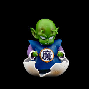 Nuovo Stile All'ingrosso Dragon Ball Z GK Piccolo Giovane PVC 6.5CM Mini Figura Re del Diavolo con Uovo Spezzato per Regali - Product Image 4