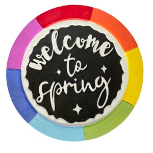 Bienvenue dans <span class=keywords><strong>mon</strong></span> <span class=keywords><strong>jardin</strong></span> Peinture d'oiseau Pierres rondes décoratives en béton pour l'extérieur <span class=keywords><strong>de</strong></span> la cour Pierre <span class=keywords><strong>de</strong></span> <span class=keywords><strong>jardin</strong></span> Pierre <span class=keywords><strong>de</strong></span> bienvenue - Product Image 3