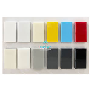 Solución de superficie <span class=keywords><strong>Colores</strong></span> Material de <span class=keywords><strong>encimera</strong></span> Precios Losas Superficie sólida Venta al por mayor Hoja de Corians - Product Image 5