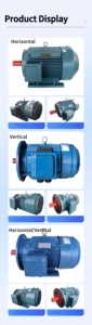 Moteur triphasé AC YE4/IE4 100L-6 1,5 CV 1,5 kW 220 V 380 V 960 tr/min Certifié CE/CCC Protection IP54/IP55/IP56 - Product Image 5