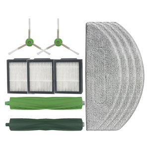 Compatible avec les aspirateurs IRobot J5 J5+ I5 I5+, tampon de nettoyage en fibre réutilisable pour usage domestique, 101-150 m² - Product Image 2