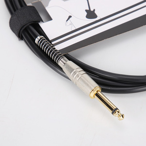 Cavo per Chitarra Elettrica e Basso Swift Horse CB-02-X Personalizzabile, Nero, Leggero, con Logo Personalizzato, 3m/5m/10m, Vendita all'Ingrosso - Product Image 3