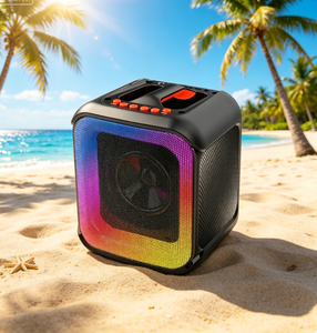Altavoz Bluetooth Mini ABS-1402, Altavoz Portátil con Sonido Estéreo, Bajos RGB, TWS, Marca Privada, Personalizado OEM ODM, para Fiestas, Exteriores, Venta al por Mayor RTS - Product Image 2