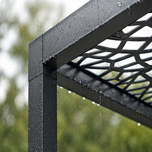 Pergola Bioclimatique Moderne en Aluminium avec Toit Étanche et Système Économique – Protection Solaire <span class=keywords><strong>pour</strong></span> <span class=keywords><strong>Jardin</strong></span> – Offre Spéciale - Product Image 4
