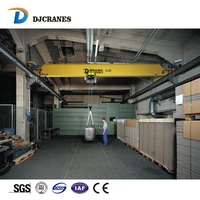 Grue d'atelier 5 tonnes de haute qualité, grue pont roulante monopoutre 20 tonnes 12 tonnes à roulement supérieur CCM