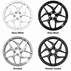 Rines Forjados de Grado Aeroespacial, Cinco Radios, Recubrimiento en Polvo, para BMW Serie X, Mercedes <span class=keywords><strong>AMG</strong></span>, Audi RS, Porsche, Ajuste Personalizado - Product Image 6