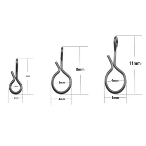 <span class=keywords><strong>Pêche</strong></span> à la mouche s'enclenche en acier inoxydable changement rapide connecter Snap <span class=keywords><strong>pour</strong></span> mouches crochets leurres sans noeud <span class=keywords><strong>pêche</strong></span> à la mouche rapide Snap - Product Image 6