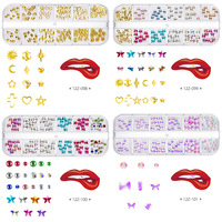 Fournitures Professionnelles en Gros pour Bijoux Dentaires : Strass, Pierres Précieuses, Pendentifs Chrome Hearts, Diamants en Verre pour Bricolage et Décoration d'Ongles