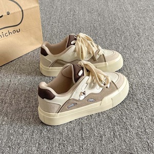 Zapatillas Blancas de Mujer Estilo Estudiantil con Plataforma Gruesa, Novedad Otoño 2026, Calzado Casual Versátil para Combinar con Faldas - Product Image 3