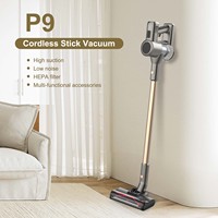 Aspirateur Cyclonique Portable Sans Fil à Conception Verticale, Moteur DC, Alimenté par Batterie, Idéal pour Voitures et Véhicules Récréatifs, Vente Directe Usine, Aspirateur à Batterie US