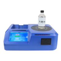 Détecteur de liquides dangereux MCD en ABS, de table, durable, haute précision, plage de température -10~55°C, 5+ niveaux de protection