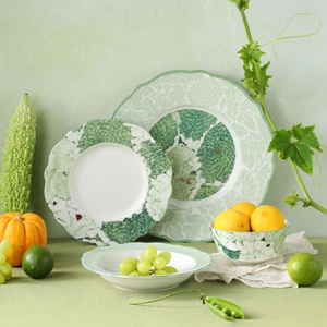 Service à café en porcelaine blanche de luxe Aowei avec assiette, ensemble thé et café de l'après-midi, tasse, assiette à fruits, ensemble de vaisselle - Product Image 4