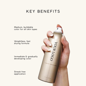 <span class=keywords><strong>Agua</strong></span> <span class=keywords><strong>Bronceadora</strong></span> Gradual Natural Sin Enjuague, Exfoliante Hidratante, Loción en Spray Autobronceadora Vegana y Libre de Crueldad Animal, 200 ml para Todos los Tonos de Piel - Product Image 5