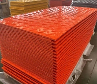 Construcción Acceso temporal Rampas de carretera UHMWPE Alfombrillas de protección de tierra