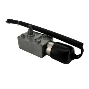 12V motoriduttore a corrente continua a bassa velocità 8cm di piccole dimensioni coppia elevata per ventilatore medico auto uso a basso rumore con buona adattabilità di protezione