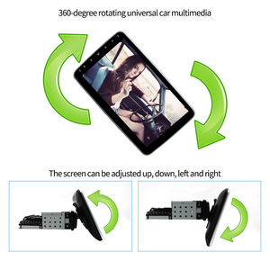 Fabrika kaynağı <span class=keywords><strong>7</strong></span> "9" 10 "inç evrensel 1 Din araba multimedya Dvd OYNATICI FM/TF/MP5 dönen Gps navigasyon araba Stereo radyo - Product Image 4